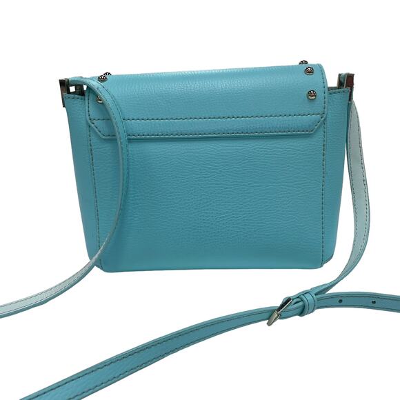 Kate Spade New York Sanders Place Avva Studded Crossbody Blue Gold FLAWED - Picture 4 of 7
